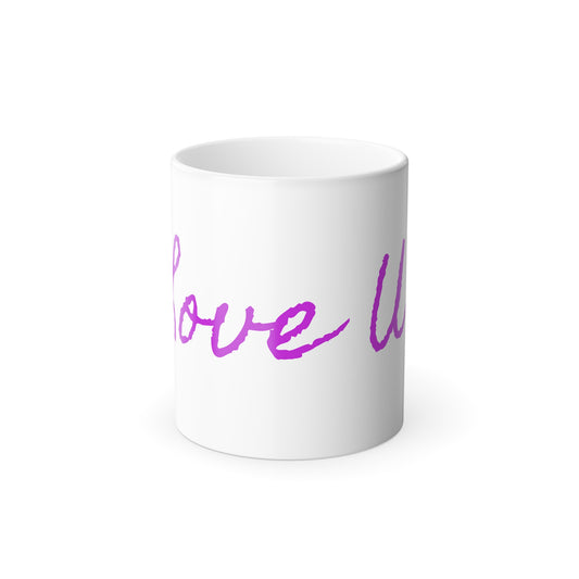 The Mystery Mug "i Love U", 11oz